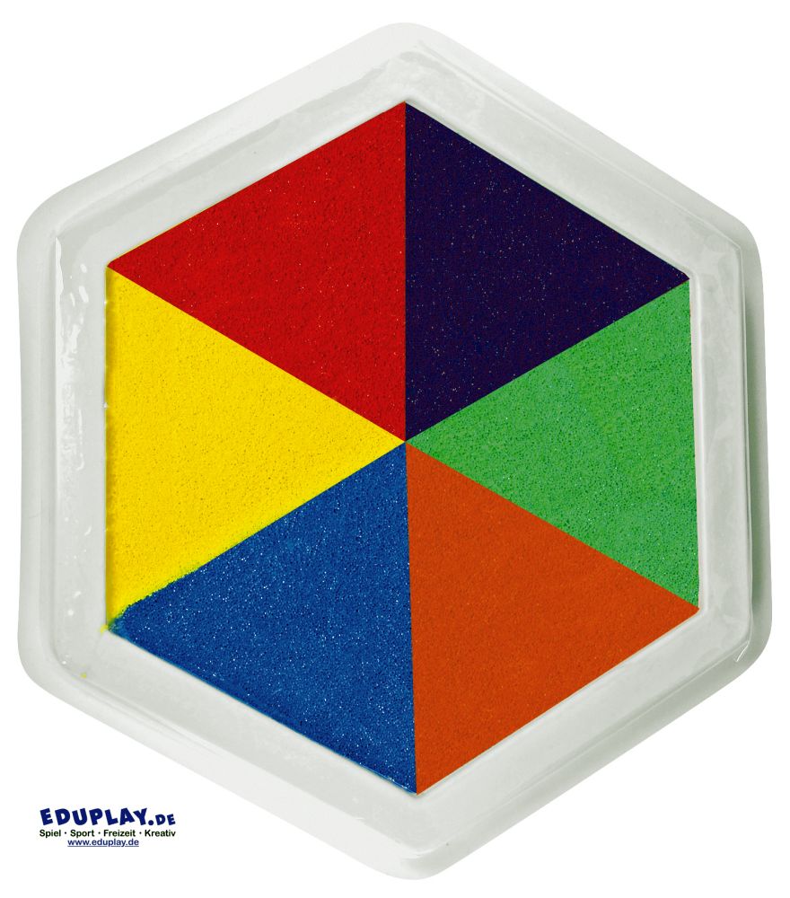 Eduplay Riesenstempelkissen, Multicolor, 6 Farbig