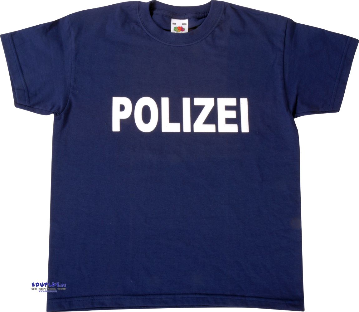Eduplay T-Shirt Polizei Dunkelblau, Gr. 152